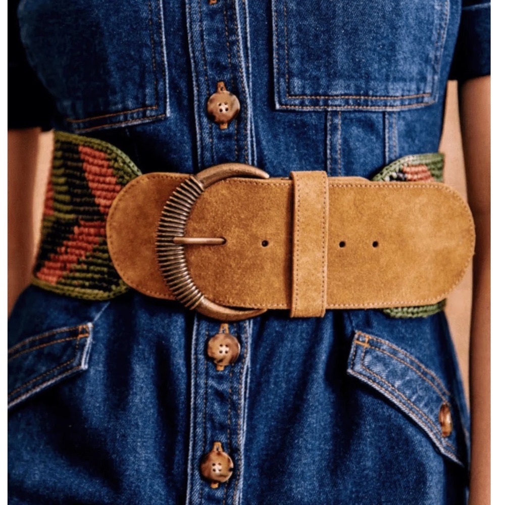 Sézane Carlie Belt Sz T.90 - Picture 6 of 13